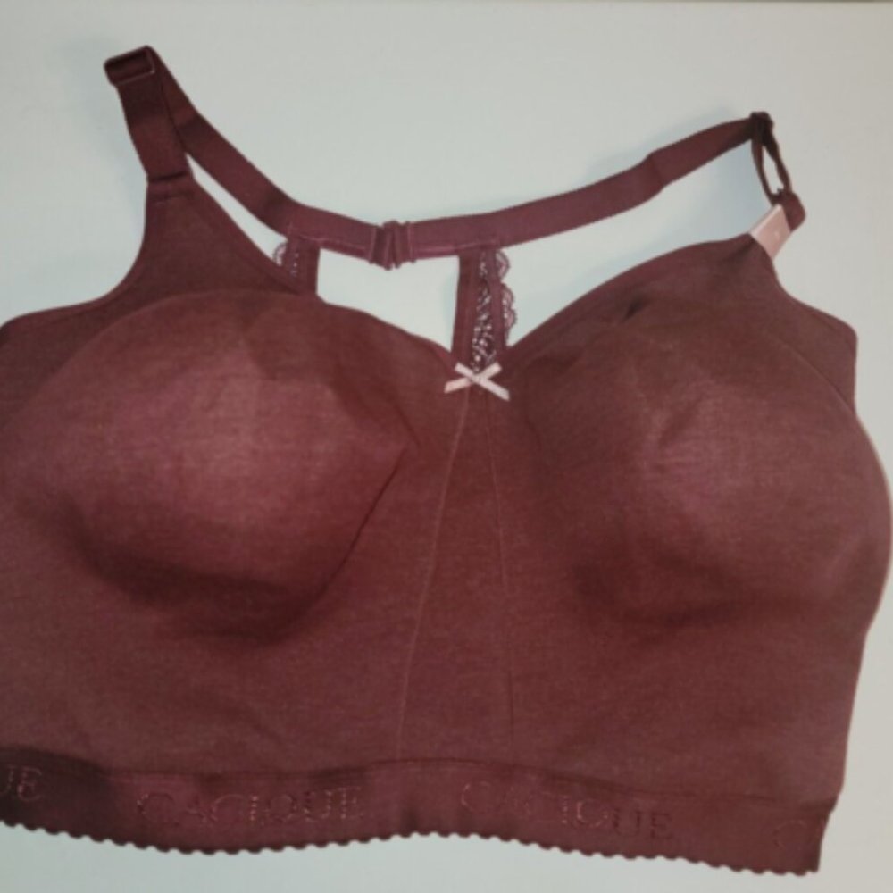 New Cacique Unlined Full Coverage No Wire Bra 40K NWT